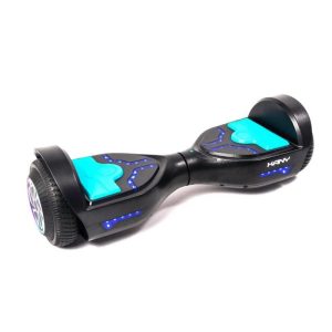 Patineta Eléctrica HOVERBOARD 6.5" KANY H65-KT Negro y Turquesa 50531