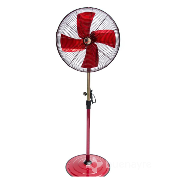 Ventilador circular de Pie 20" Base Red 4 Hojas CAP PVC BUENAYRE