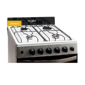 Cocina Whirlpool 55cm Rej Alambre Blanca WFB57DW