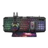 Combo Gaming X4 Teclado Mouse Pad Auric Xtrike Me Cmx-410