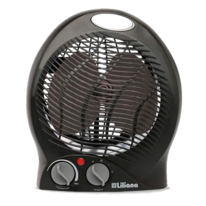 Calefactor eléctrico caloventor Liliana CFH400 negro 220V - 240V