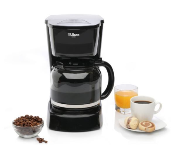 Cafetera con Timer Cofix Liliana Negro Mod: AAC960